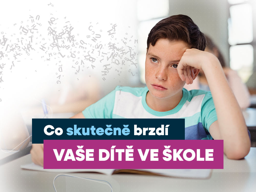 Dyslexie, nebo problém se zrakem? Co skutečně brzdí vaše dítě ve škole